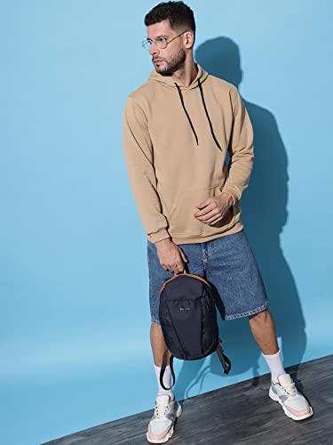 Image of Men's Cotton Blend Hooded Sweatshirt