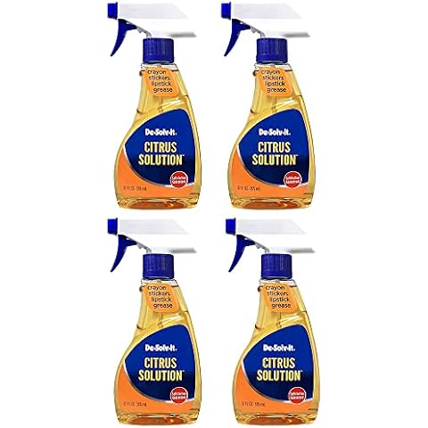 De-Solv-it! 22608 Orange Sol Citrus Solution Spray, 12 oz (4) Cover