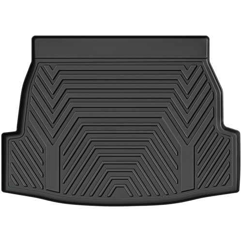 YITAMOTOR Cargo Trunk Liner compatible with 2019-2025 Toyota RAV4, Custom Fit Trunk Mat Liner All Weather Cargo Mat, Black Cargo Liner A