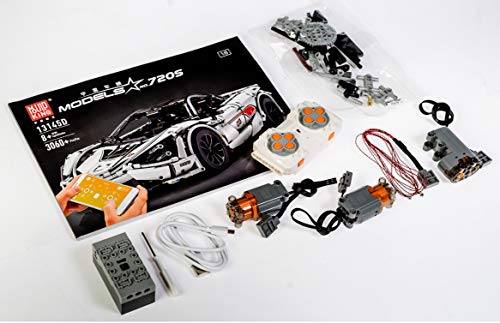 Preisvergleich Produktbild Brigamo Technik Power Funktion RC Anlage mit Motor,Servo, Fernbedienung, Anleitung