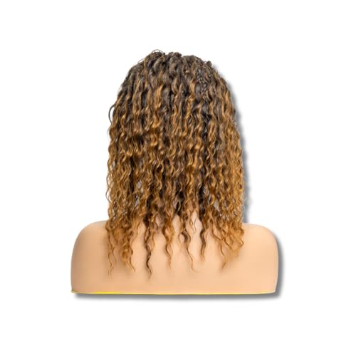 PIB 30.5 cm �V���O�� �t�����[�X �u���C�h �E�B�b�O - �`�F���[ �y���[�E�F�[�u �u���C�h �E�B�b�O ���l�����p�A�J�[���[�w�A (#1B30 �I�t�u���b�N�ƃu���E���A30.5 cm)