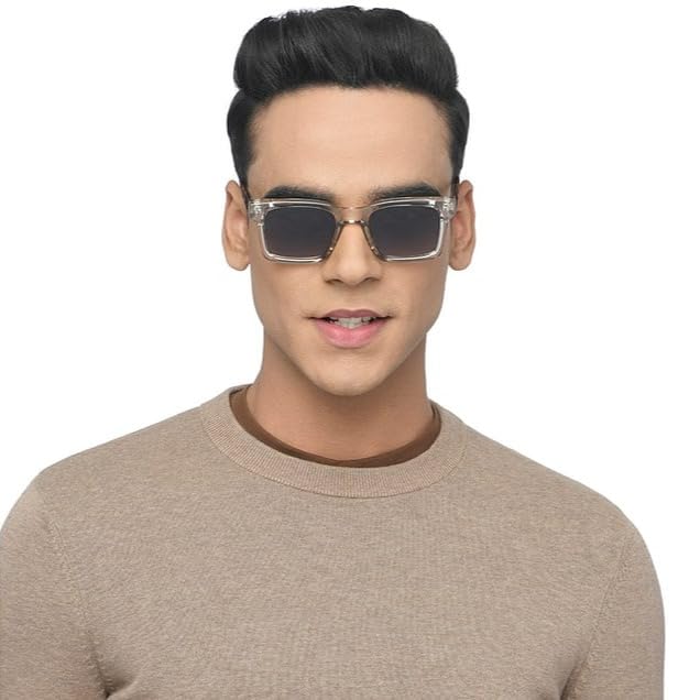 Image of Vincent Chase By Lenskart | Full Rim Square | Classics | Polarized and 100% UV Protected | Men & Women | Large | VC S16748