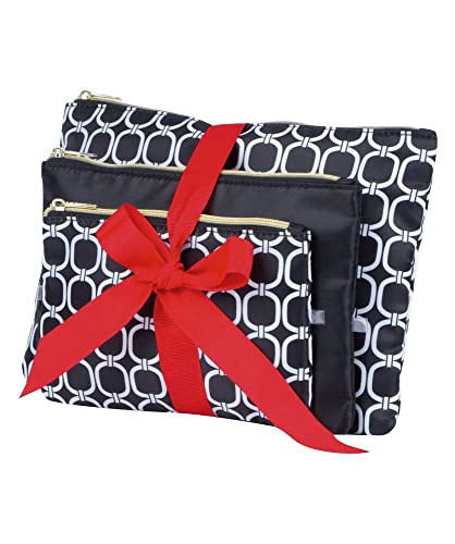 Kit com 3 Necessaires Colorido