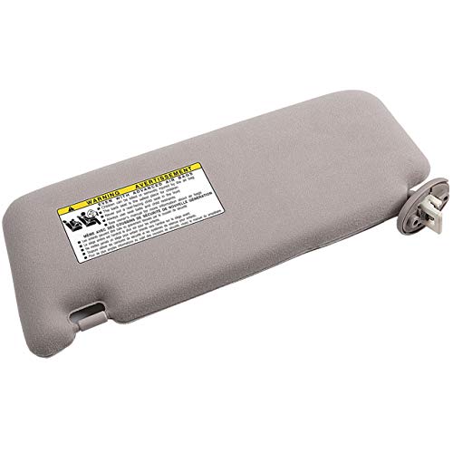 image for Ezzy Auto Light Gray Right Passenger Side Sun Visor fit for Toyota Ven