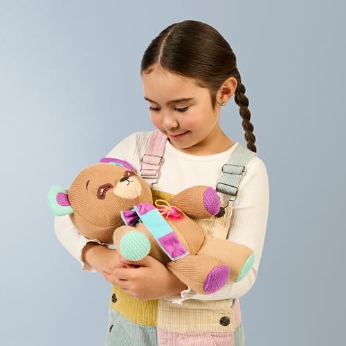 Thready Bear 23008 Interactive 14 Inch Plush Teddy Bear. Make A Wish & Bear Comes To Life. Magical Expressive Button Eyes thumb #10