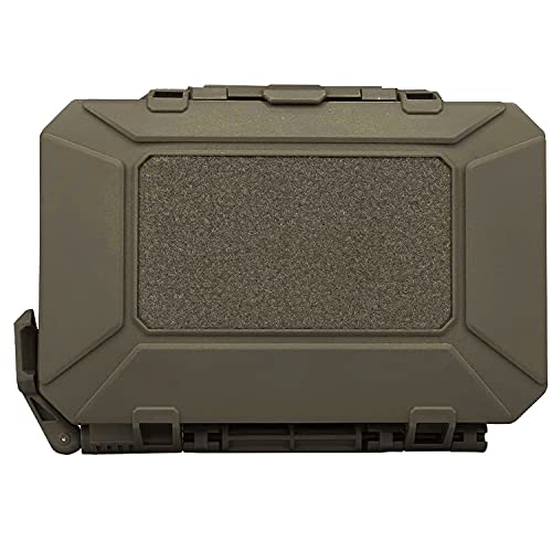 Doxiglobal Tactical Critical Gear Case Hard Instant Navigation Communication Tasks Molle Attachable Tool Box Secure Storage For Phone Compass Waterproof Airsoft Outdoor (Tan) #TOP8