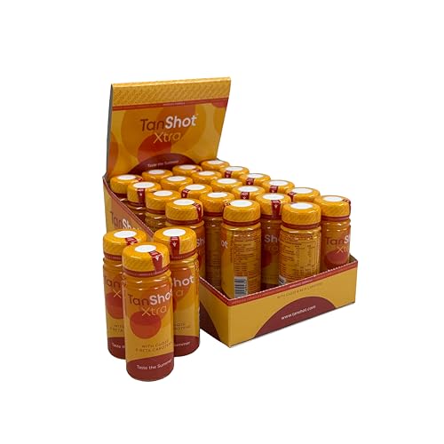 Tanshot Tanning & Beauty drink Liquid (24 bottles + display box)