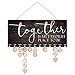 ElekFX】Xmas Gifts Wooden Family Birthday Reminder Calendar Board Birthday/Important Dates Tracker Home Decorative Plaque Wall Hanging