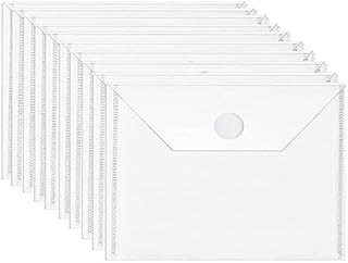 10 Pcs/Set Storage Bag Strong Stick-up Magic Sticker Package Used to Storage Cutting Dies Rubber Clear Stamp Template etc.for DIY Scrapbooking Paper Card Craft Cutting Dies 