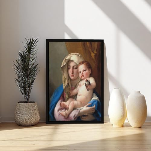 Impression sur toile Madonna solution decoration murale prete a poser pour salon