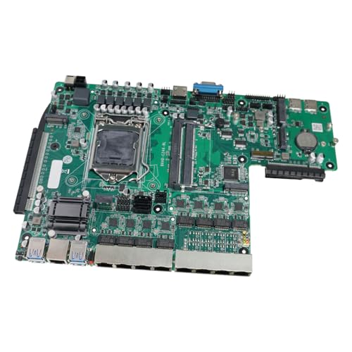 Carte mère C246 rack résolvant les pannes réseau grâce au support DDR4 64 Go LED