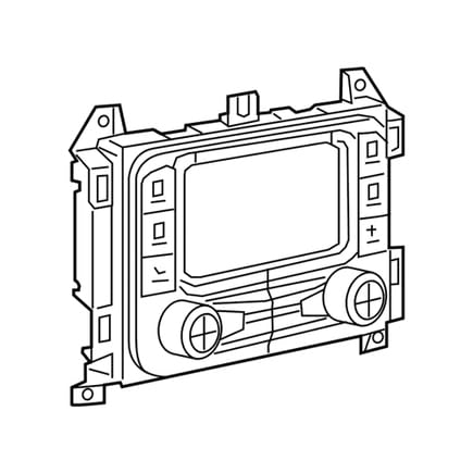 Radio Multi Media - Mopar 68428543AF