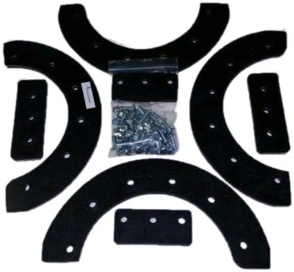 MOWERMAN PARTS Snow Thrower Paddle Set 20,21 or 22" FITS Murray/Craftsman, 302565ma, Hardware Included! (68 pcs) Snow Blower Paddle Set