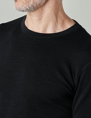 Merino Langarmshirt für Herren von LAPASA aus 100% Merinowolle