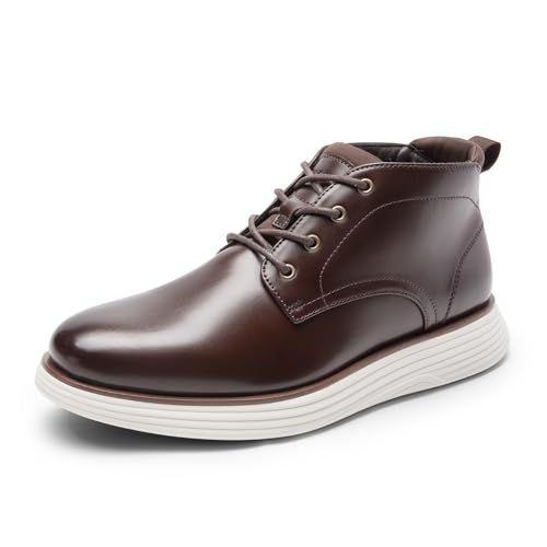 Image of Bruno Marc Men's Casual Chukka Boots Mid Top Dress Sneakers