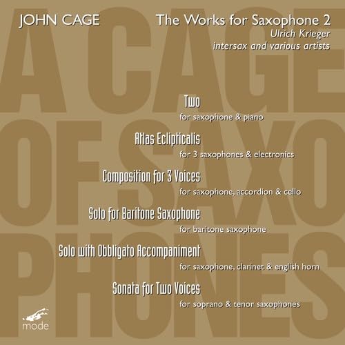 Cage Of Saxophones 2 Sonata
