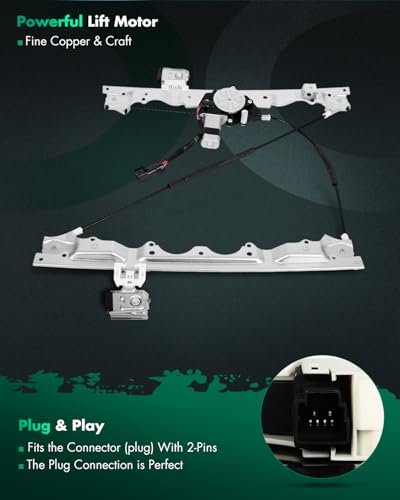 Image of SCITOO Power Window Regulator w /Motor for Jeep Commander 2009-2010