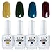 Nail Polish For Fall, Belen 4 Colours UV Soak Off Autumn Gel Polish Series