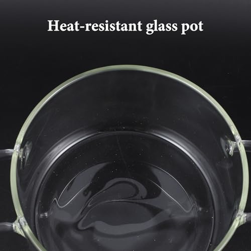 Ustensile cuisine marmite en verre 15 cm induction durable - 5