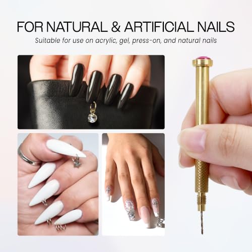 Herramienta para perforar uñas Beauticom Nail Art miniatura 6