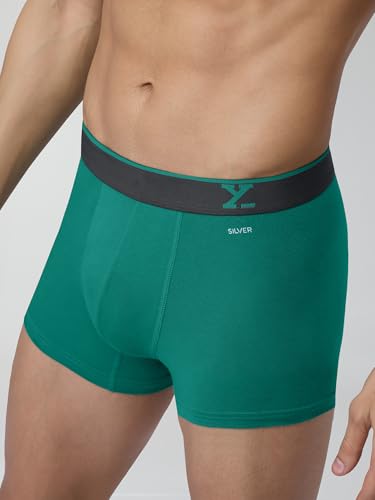 Image of XYXX Men's Underwear Aero IntelliSoft Micro Modal Trunk, Combo Pack of 3