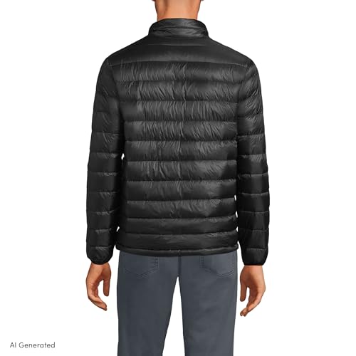 Image of Lands' End Men's Wanderweight Ultralight Packable Down Jacket