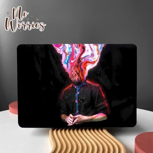 Image of NoWorries 14inch /15.6inch Laptop Skin ''Customizable'' Easy to Apply Gray Back Skin for All Laptops (Theme - Graffiti) (Scratch & Dustproop) Gray Back Material Bubble Free Laptop Skins