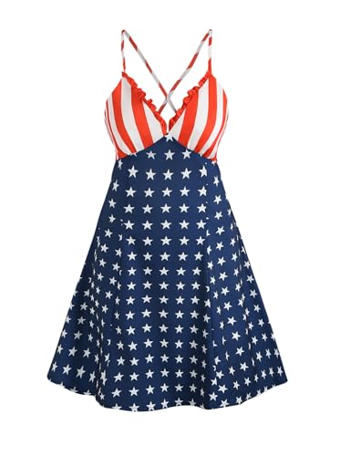 Image of ZAFUL Women's Ditsy Print Puff Sleeve Ruched Mini Mermaid Dress Daisy Floral Off Shoulder Frilled Dress