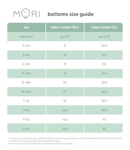 MORI Baby Luxurious Leggings in Blue Stripe with Elastic Waist - Breathable Everyday Organic Bottoms - 18-24 Months3