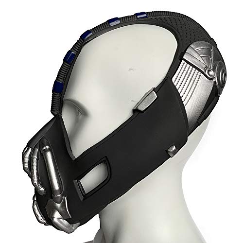 Zhongcai BMASK Bane Mask The Dark Knight Rises Cosplay Costume Accessories Pvc Props Black thumb #4