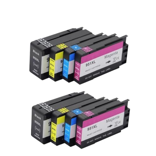 Cartouche d'encre 950XL 951XL pour remplacer l'encre épuisée sur Officejet 8600
