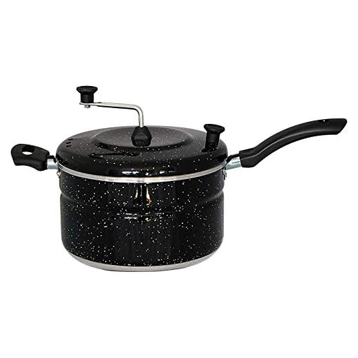 Pipoqueira N.20 Alumínio Colors Gastrobel: Preto Pig