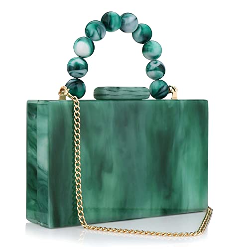 Image of Women Acrylic Clutch Purse Leopard Print Evening Bag Chain Formal Handbag Party Bridal Wedding Clutch Purse for Women