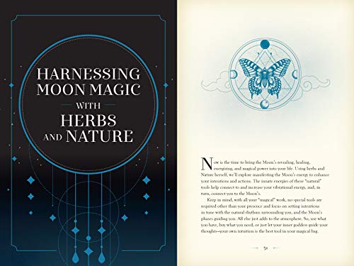Image of Moon Magic: A Handbook of Lunar Cycles, Lore, and Mystical Energies (Volume 3) (Mystical Handbook, 3)