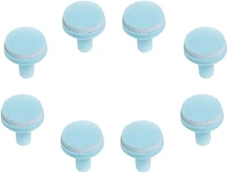 EXCEART 8pcs Baby Nail File Pads Electric Nail Trimmer Replacement Pads Grinding Heads Polish Disc Standard Nail Clippers Sandpaper Pads for Kids Toenail Fingernail (Blue)
