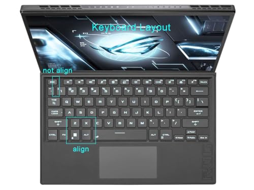 Protector de teclado de silicona para ASUS ROG Flow X13 13.4" miniatura 2