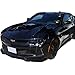 IKON MOTORSPORTS, Front Bumper Lip Compatible with 2016-2018 Chevy Camaro LT and RS Model Only, ZL1 Style Unpainted Raw Material Black PP Front Lip Finisher Under Chin Spoiler Add On
