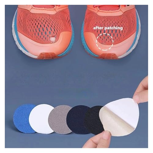 Parche de reparación de zapatos autoadhesivo con acolchado protector multicolor 4