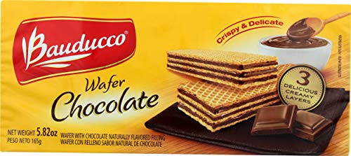 Image of Bauducco Chocolate Wafer Cookies, 5.82 oz