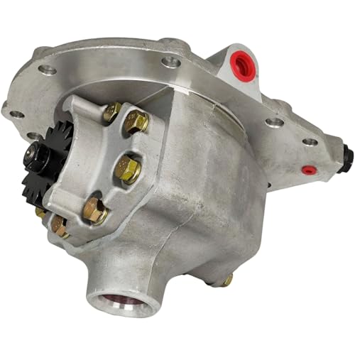 Image of XYZIL Hydraulic Pump D8NN600LB 83936585 Compatible with Ford 2810 2910 3610 3900 3910 4100 4110 4600 4610 3230 3420 3930 4130 4630 4830 5030 420 445 515 532 535 540 545 Tractor
