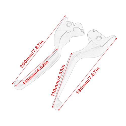 Image of Handle Brake Clutch Lever Compatible with Harley Touring Street Glide Electra Glide 2014-2016 Road Glide 2015-2016 CVO Road King FLHRSE6 FLHXSE 2014-2016