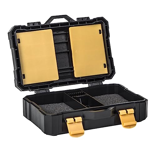 CIYODO 1pc Memory Card and Camera Battery Storage Case -Shock Holder for Photo Memory Storage Compatible Black Design