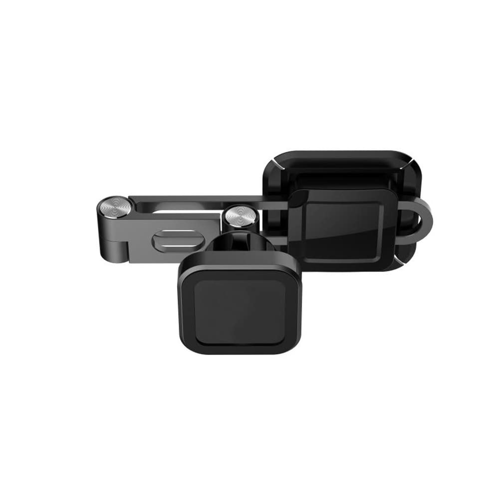 MASO Supporto per telefono cellulare con magnete pieghevole, supporto per schermo, supporto magnetico per cellulare, staffa per cellulare nascosta, per auto Te*s/la UniV*e/rsal