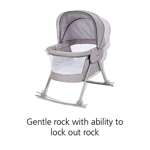 Safety 1St BT080FHW Nap And Go Rocking Bassinet thumb #1