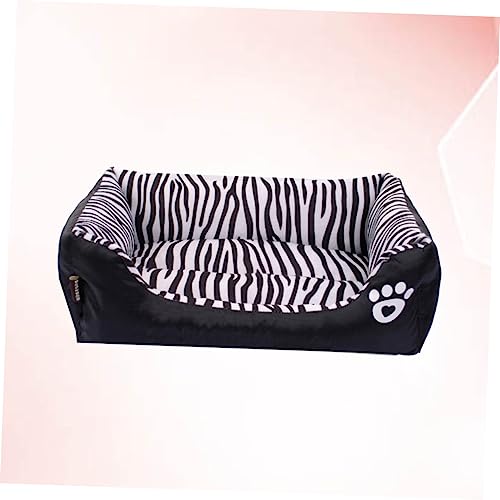 Tapis pour animaux de compagnie avec coussin isolant en coton lavable - 8