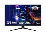 MSI Optix G273QF Esports Gaming IPS Monitor - 27 inch, 16:9 WQHD (2560x1440), Rapid IPS, 165Hz, 1ms GTG Response Time, G-SYNC Compatible, Less Blue Light, VESA Mounting, Display Port, HDMI, Black