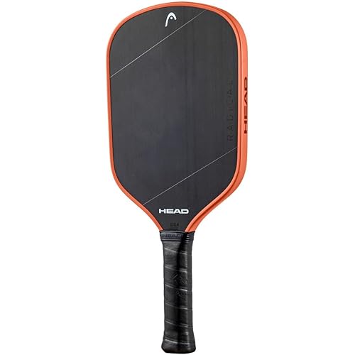 HEAD Radical Tour EX Raw Pickleball Paddle, 4-1/8, Black