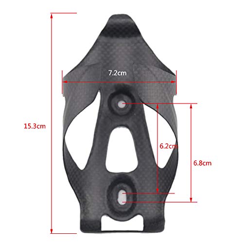 Andoer Gaiola para garrafa de água leve 3K de fibra de carbono para bicicleta de montanha Suporte pa