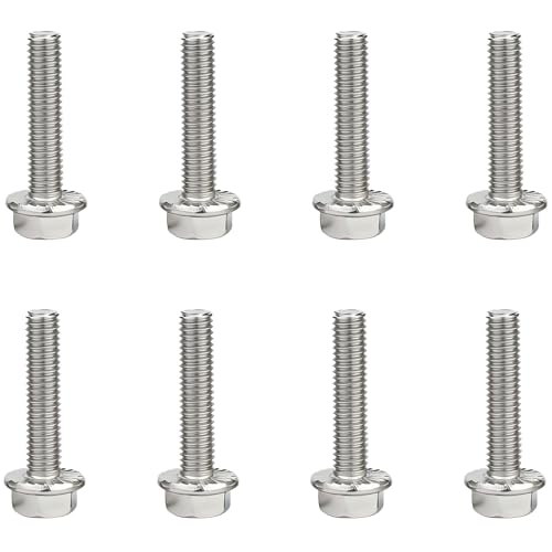 Ignition Coil Bolt Screws Oem W706175S43,Automotive Stainless Steel Spark Plug Coil Car Bolts for Ford Lincoln Mercury Replacement,Ignition Coil Mounting Screws (8)