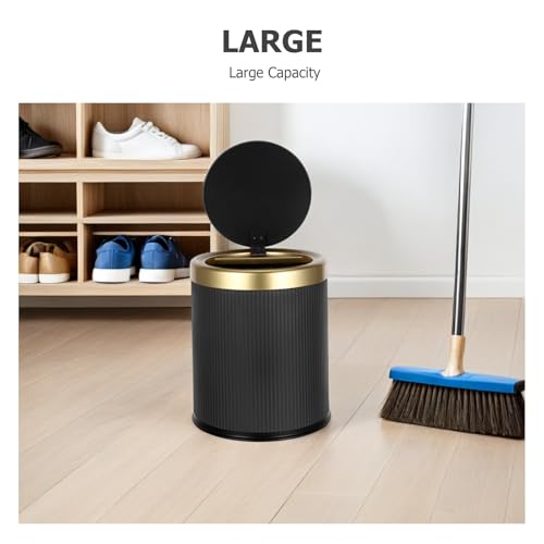 Bote de basura automático inteligente 10L color negro miniatura 3